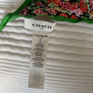 Coach Silk Scarf